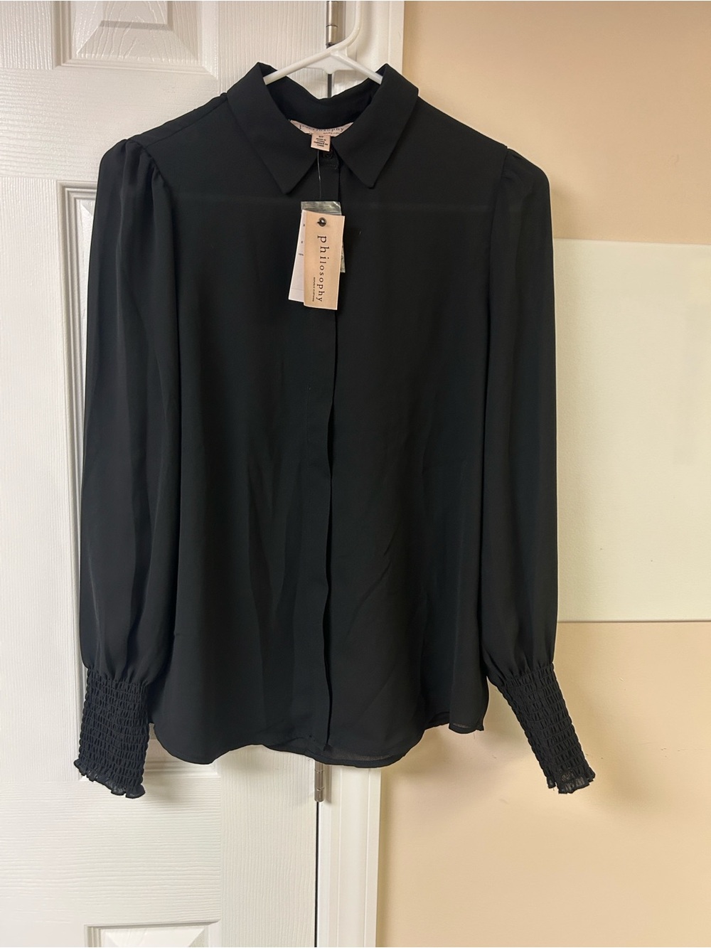 NWT Philosophy Button Down Blouse